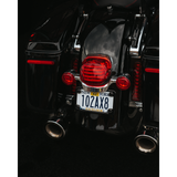 CUSTOM DYNAMICS 99-19 MODELS TAILIGHT LP WO/WND Red Application Shot - Driven Powersports