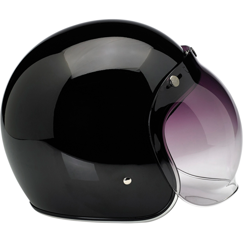 BILTWELL HELMET BONANZA Gloss Black Side - Driven Powersports