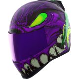 ICON HELMET AIRFORM MIPS MANIK'RR Purple 3/4 Left - Driven Powersports