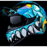 ICON HELMET AIRFORM MIPS MANIK'RR Light Blue Front - Driven Powersports