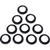 DRAG SPECIALTIES SEAL DUST WIPER 39MM 10PK Front - Driven Powersports