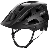 SENA M1 EVO SENA MTB HELMET Matte Black Front - Driven Powersports