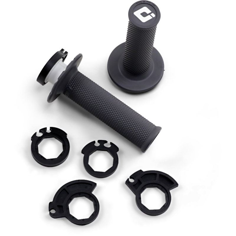 ODI MX V2 NO-WAFFLE GPH/SLVR Front - Driven Powersports