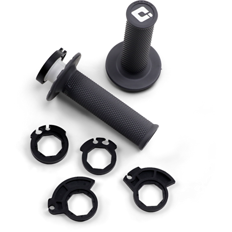 ODI MX V2 NO-WAFFLE GPH/SLVR Front - Driven Powersports