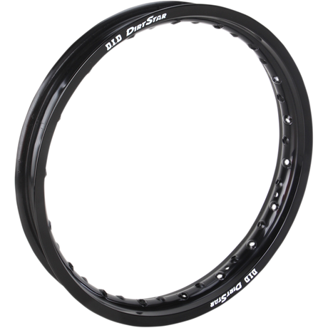 DID DIRT STAR ORIGINALBLACK (18X215VB01T) 3/4 Front - Driven Powersports