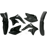 ACERBIS PLASTIC KIT- KX250F:06-08 Black Bottom - Driven Powersports