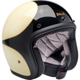 BILTWELL HELMET BONANZA White/Black Front - Driven Powersports