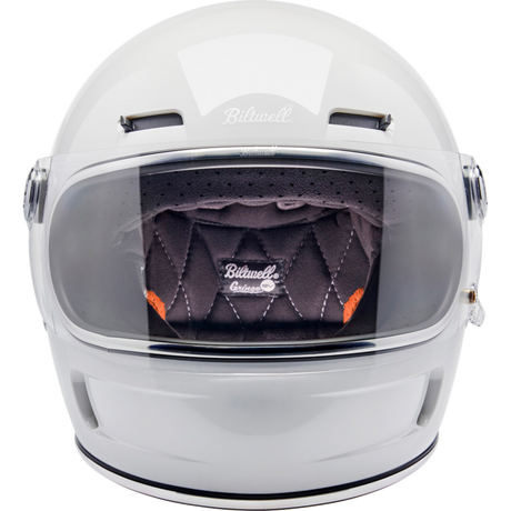 BILTWELL HELMET GRINGO SV Gloss White Other - Driven Powersports