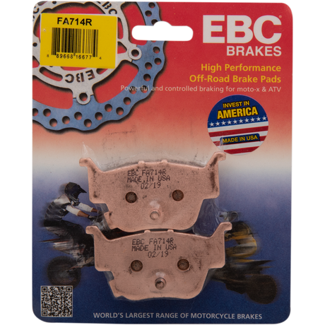 EBC BRAKE PAD EBC FA714R Front - Driven Powersports