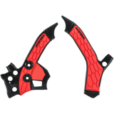 ACERBIS FRAME GRDS HON Black/Red Front - Driven Powersports