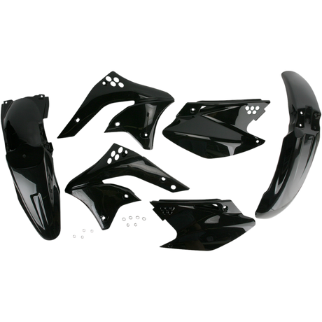 ACERBIS PLASTIC KIT- KX250F:06-08 Black Top - Driven Powersports