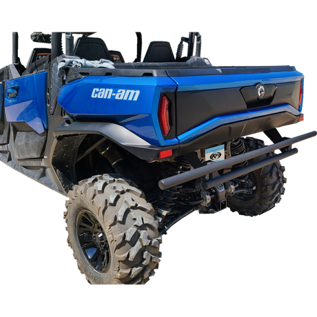 KFI PRODUCTS REAR BUMPER - - CAN-AM COMMANDER Black Front - Driven Powersports