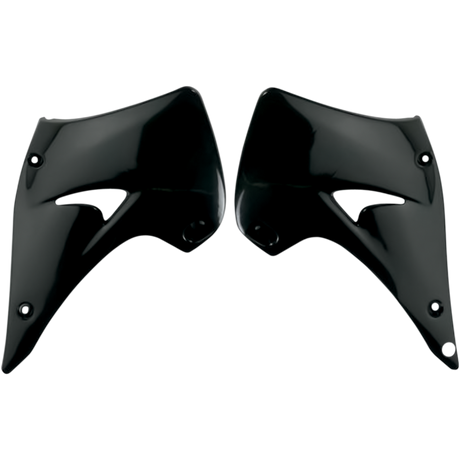 UFO KX125/250 03-13 RAD COVER Black Other - Driven Powersports