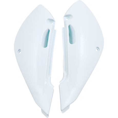 ACERBIS SIDE PANEL- KX/RM65 KLX/DRZ110 White Front - Driven Powersports