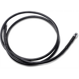 DRAG SPECIALTIES BLACK S/S BRAKE LINE 56" Front - Driven Powersports