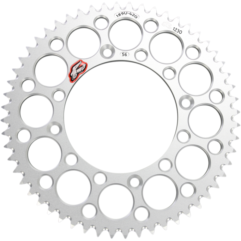 RENTHAL SPROCKET 189U-420-56 Silver Front - Driven Powersports