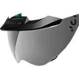 ICON SHIELD DOMAIN MOTO RST Silver Front - Driven Powersports