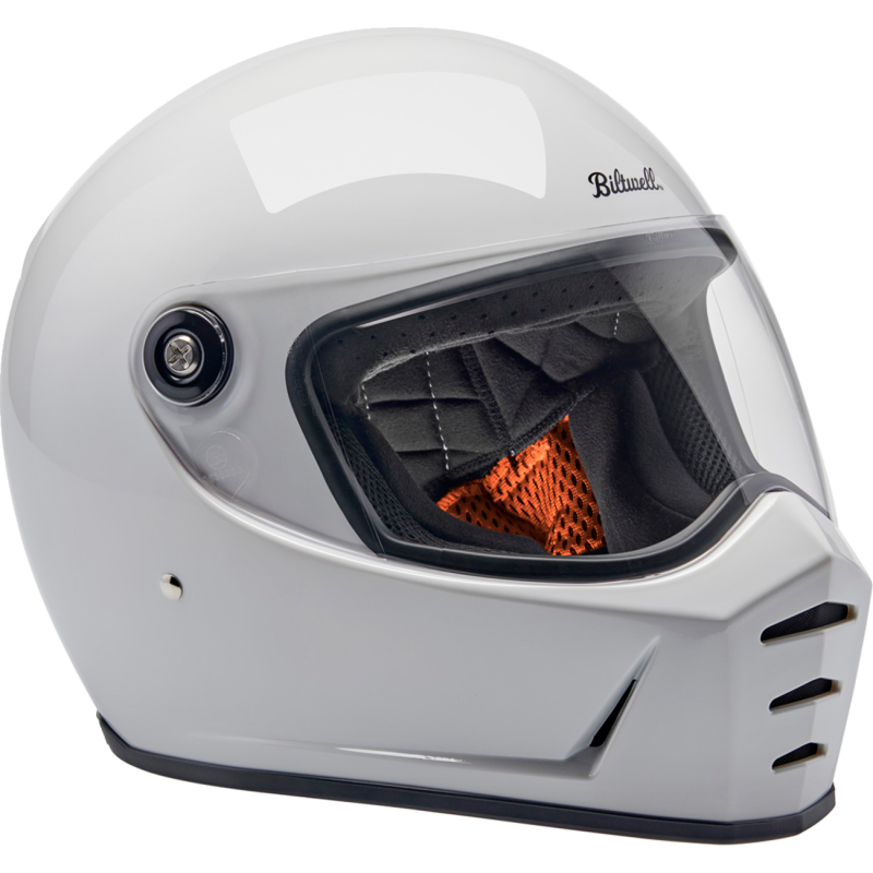 BILTWELL LANE SPLITTER ECE 22.06- GLOSS White Front - Driven Powersports