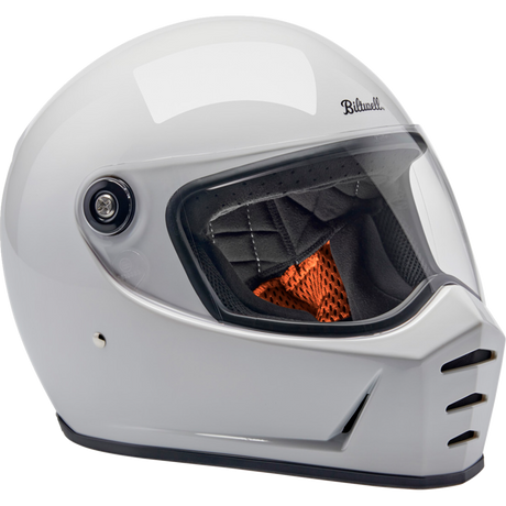 BILTWELL LANE SPLITTER ECE 22.06- GLOSS White Front - Driven Powersports