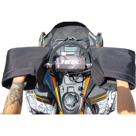 ROX SPEED FX HANDGUARD ASG GAUNTLET Application Shot - Driven Powersports