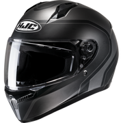 HJC C10 ELIE Semi Flat Black/Gray Front - Driven Powersports