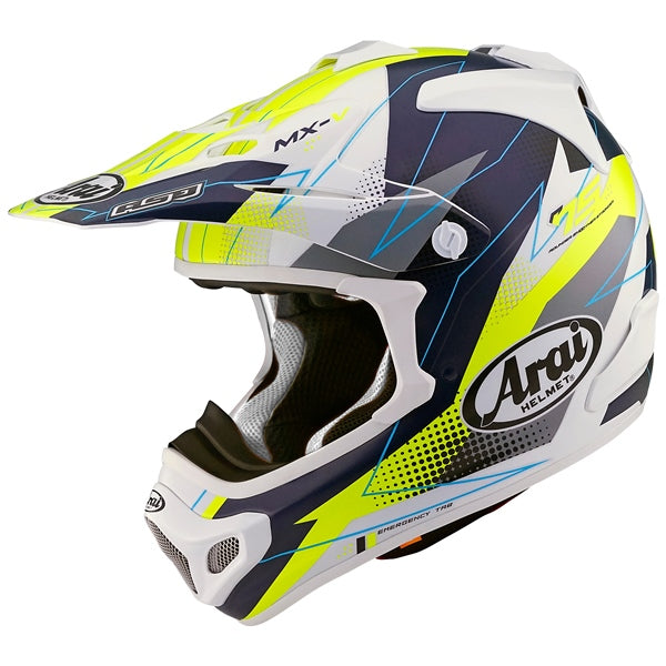 ARAI HELM VX-PRO4 RESOLUTE Yellow XL - Driven Powersports