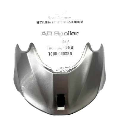 Arai XD-5 Spoiler Silver - Driven Powersports