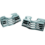 Kuryakyn Slotted Head Bolt Cover For Harley-Davidson Charcoal - Driven Powersports