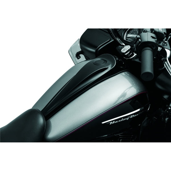 Kuryakyn Smooth Dash Console For Harley-Davidson Black - Driven Powersports
