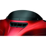 Kuryakyn Smooth Windshield Trim For Harley-Davidson Black - Driven Powersports