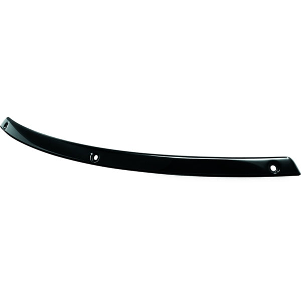 Kuryakyn Smooth Windshield Trim For Harley-Davidson Black - Driven Powersports