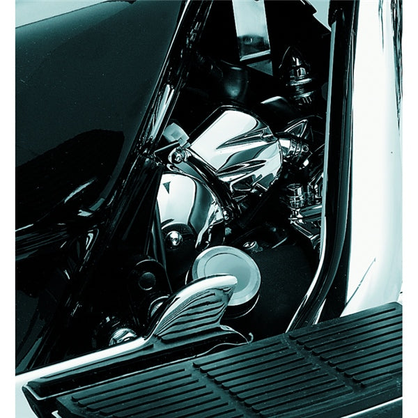 Kuryakyn Starter Cover For Harley-Davidson Charcoal - Driven Powersports