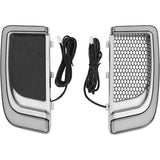 Kuryakyn Solid Plate Tracer Rad Grill For Harley-Davidson - Driven Powersports