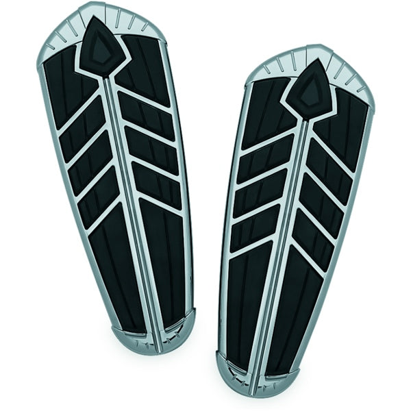 Kuryakyn Spear Floorboard Insert For Harley-Davidson / Indian Charcoal - Driven Powersports