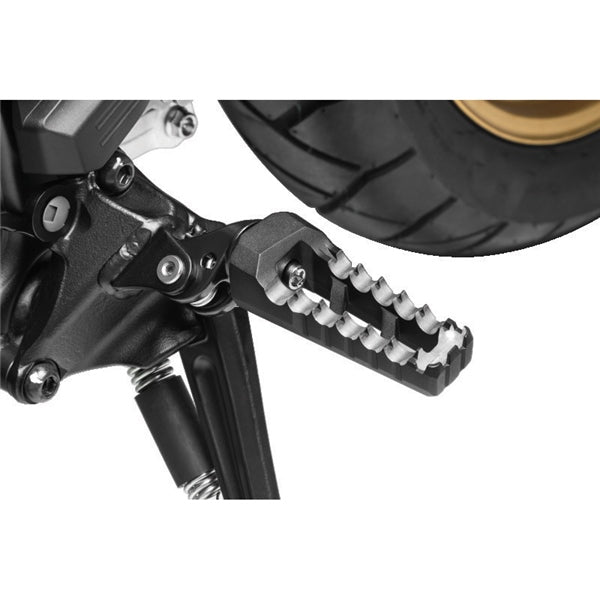 Kuryakyn Passenger Footpegs Adapter For Honda Black - Driven Powersports