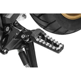 Kuryakyn Passenger Footpegs Adapter For Honda Black - Driven Powersports