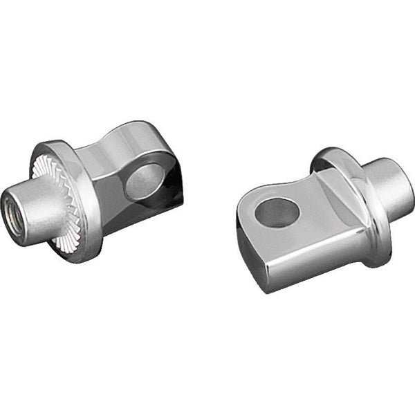 Kuryakyn Male Mount Adapter Charcoal - Driven Powersports
