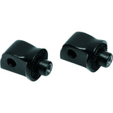 Kuryakyn Passenger Footpegs Adapter For Harley-Davidson Black - Driven Powersports