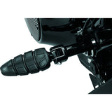 Kuryakyn Passenger Footpegs Adapter For Harley-Davidson Black - Driven Powersports