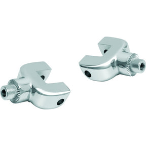 Kuryakyn Passenger Footpegs Adapter For Indian Charcoal - Driven Powersports