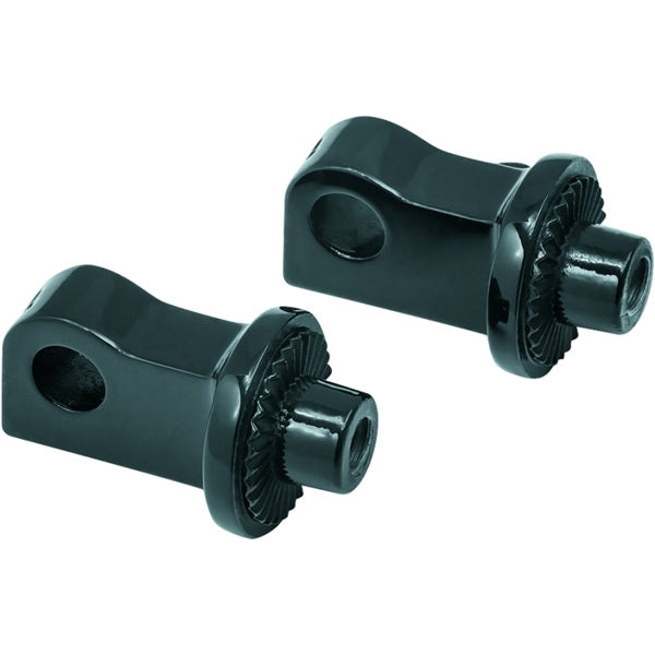 Kuryakyn Spline Peg Adaptor For Harley-Davidson Black - Driven Powersports