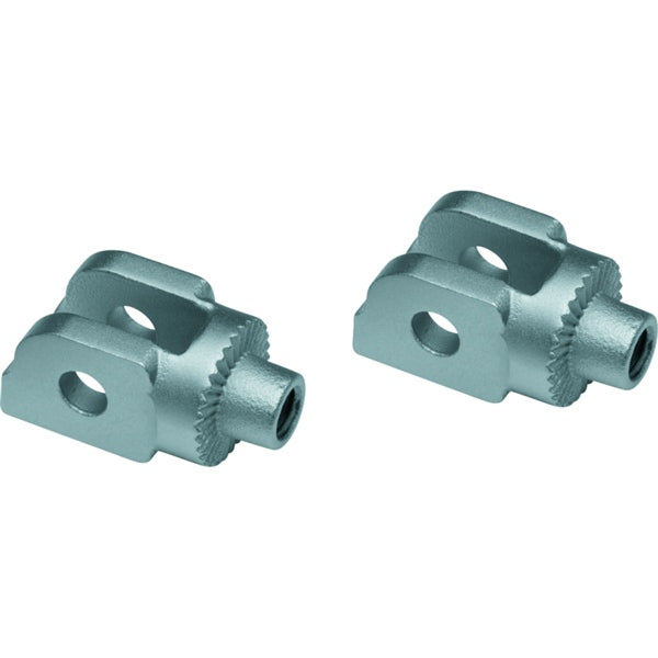 Kuryakyn Spline Peg Adaptor For Bmw / Ducati Silver - Driven Powersports