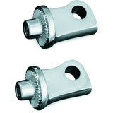 Kuryakyn Spline Peg Adaptor For Harley-Davidson Charcoal - Driven Powersports
