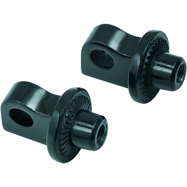Kuryakyn Male Mount Adapter Black - Driven Powersports