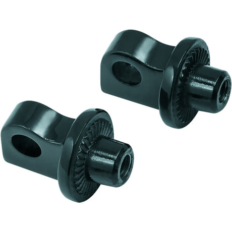 Kuryakyn Male Mount Adapter Black - Driven Powersports