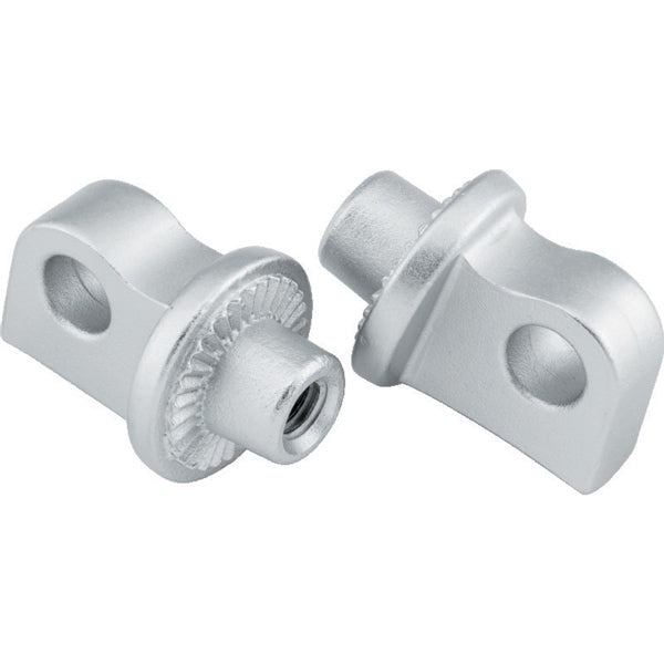 Kuryakyn Spline Peg Adaptor Silver - Driven Powersports