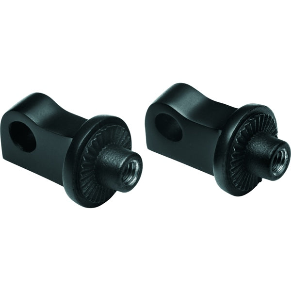 Kuryakyn Peg Adapter XL For Harley-Davidson Black XL - Driven Powersports