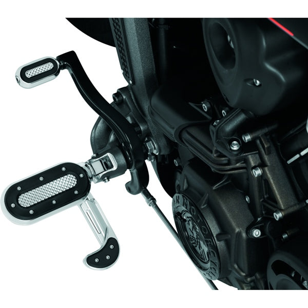 Kuryakyn Front Peg Adapter For Indian Charcoal - Driven Powersports