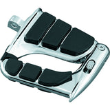Kuryakyn Swingwing Peg with Male Mount Adapter Charcoal - Driven Powersports