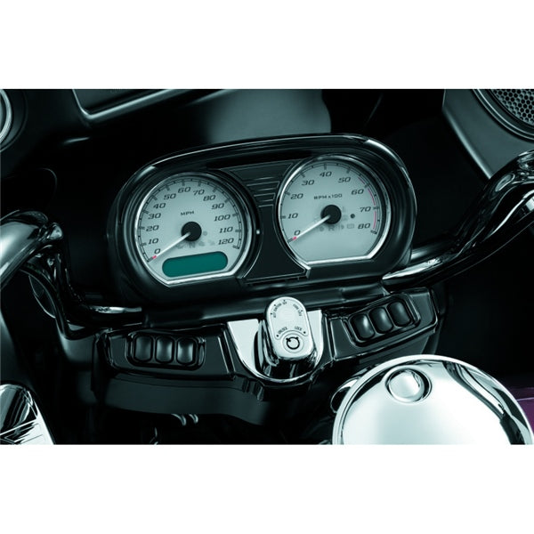 Kuryakyn Switch Panel Accent For Harley-Davidson Black - Driven Powersports